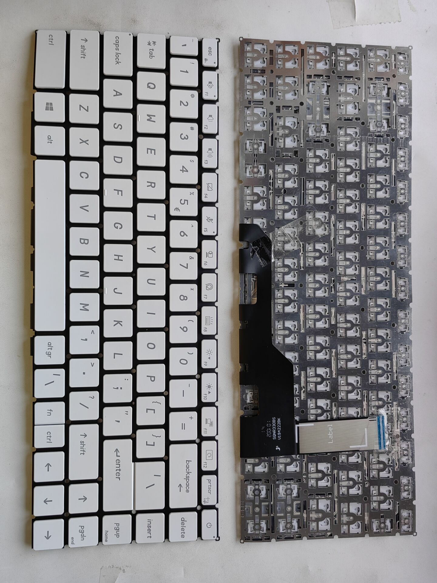 Picture of New Replacement Laptop Keyboard For MSI GS66 WHITE (OEM) US Layout